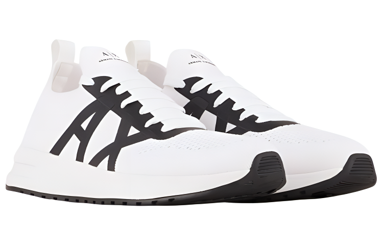 Armani Exchange Low Top 'Simple Black and White' 圖 3