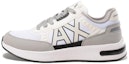 Buy Armani Exchange Low Top 'Patchwork Logo Putih' XUX090XV276M211