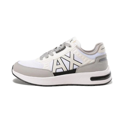 Armani Exchange Low Top 'White Logo Patchwork'