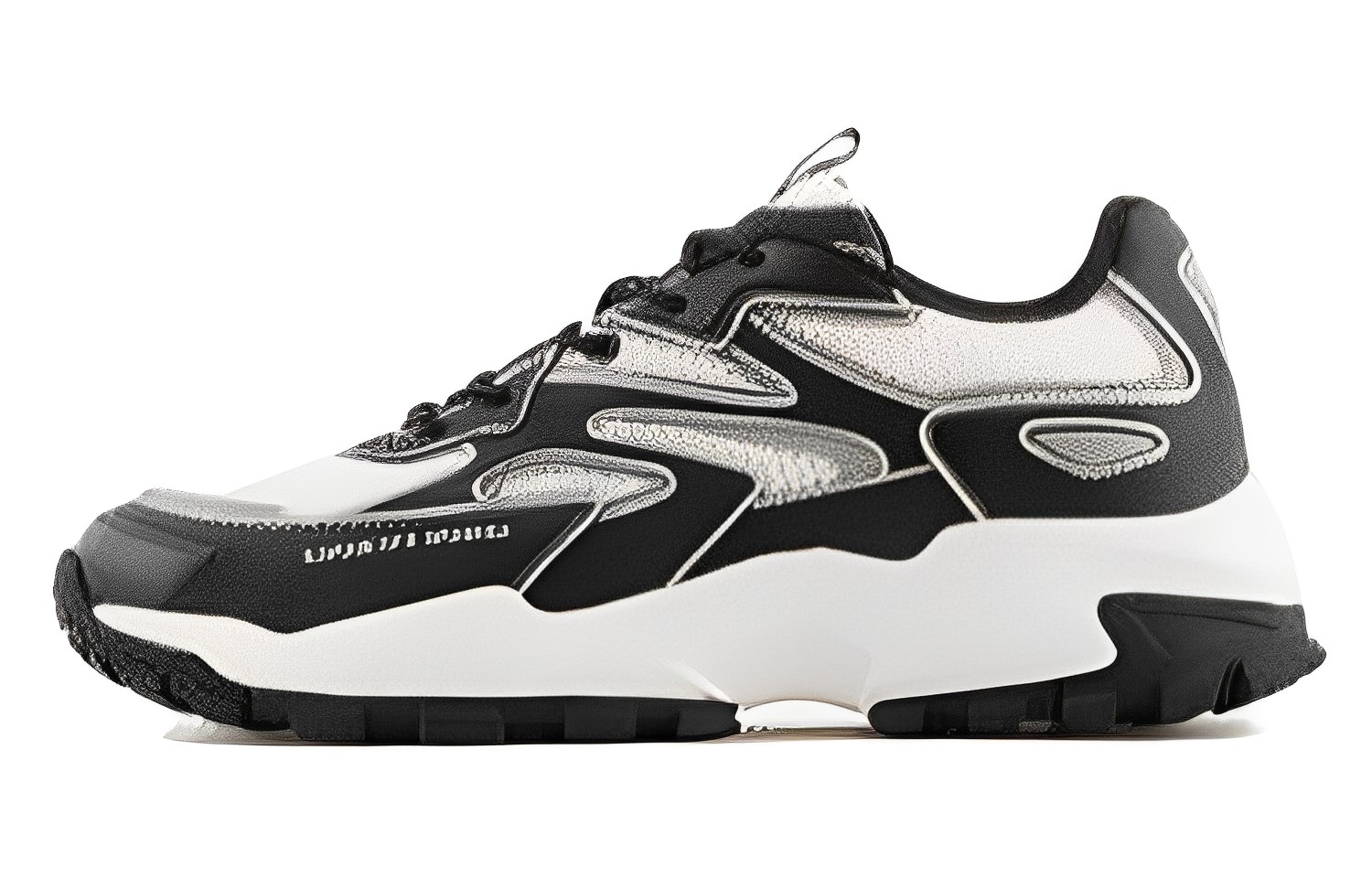 Armani Exchange Low Top Lace-Up 'Black' XUX159XV6421S451