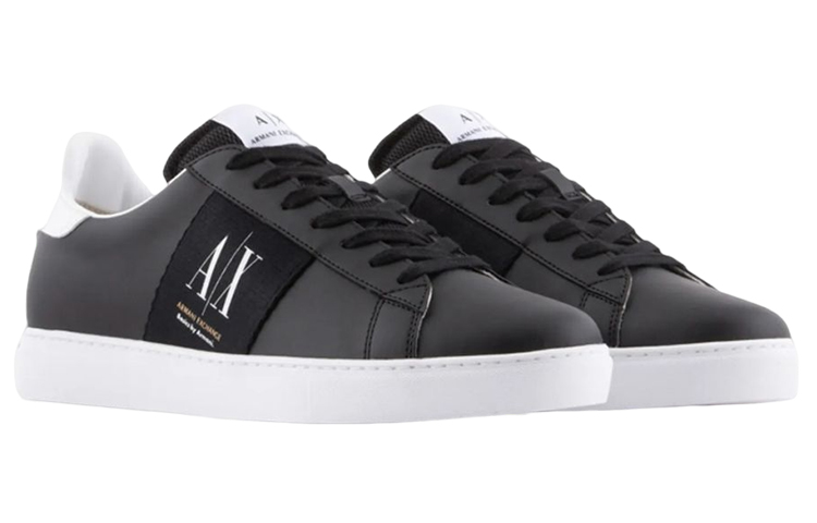 Armani Exchange Low Top Lace-Up 'Black Fashion' 圖 2