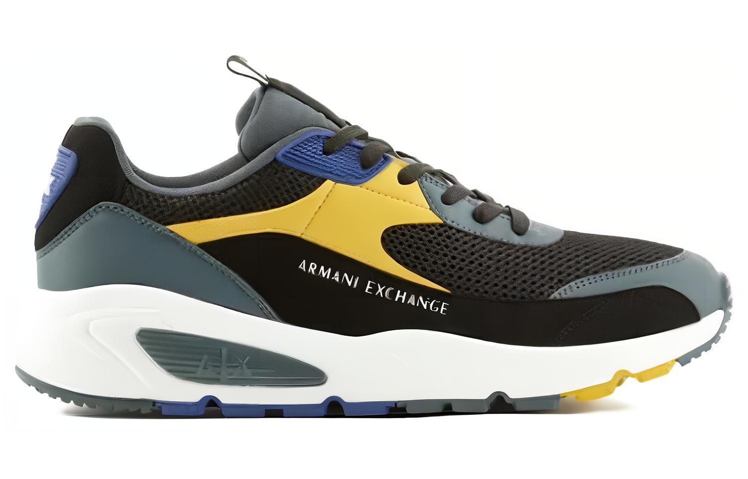 Armani Exchange Low Top Lace-Up 'Dark Grey' 圖 2