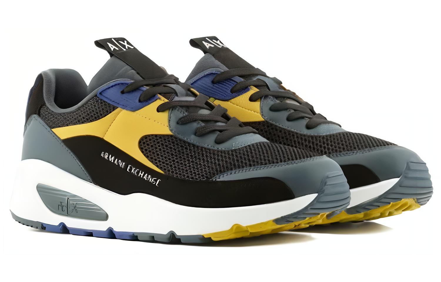 Armani Exchange Low Top Lace-Up 'Dark Grey' 圖 3