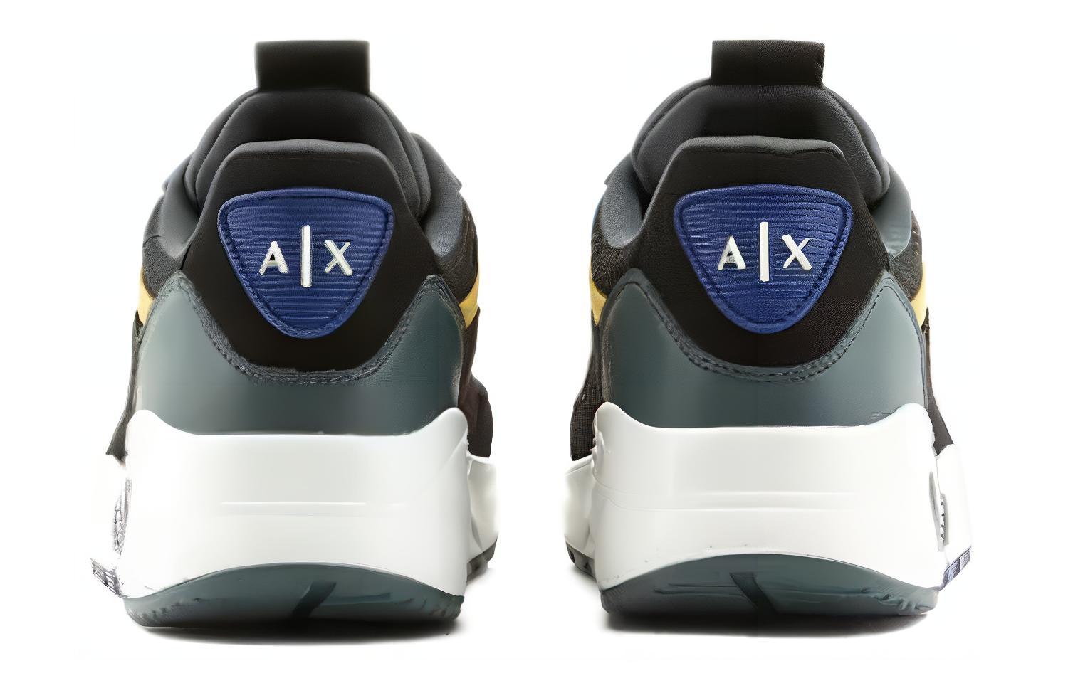 Armani Exchange Low Top Lace-Up 'Dark Grey' 圖 4