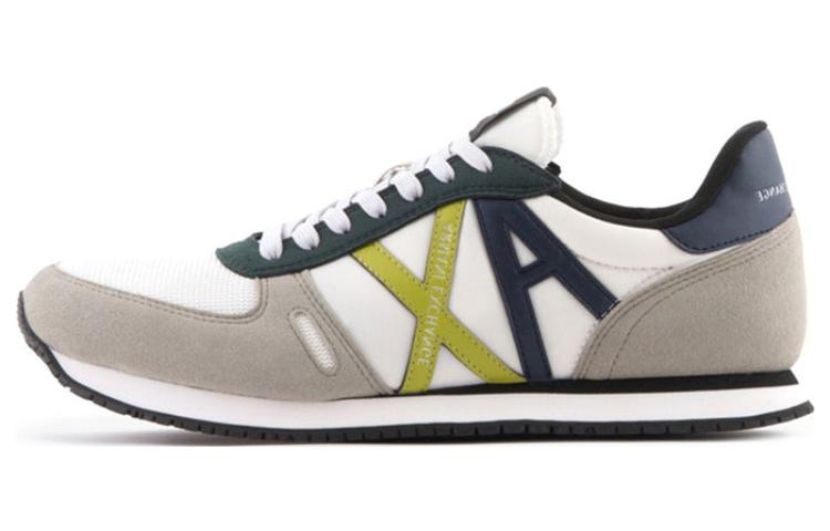 Armani Exchange Low Top Lace-Up 'Grey White'