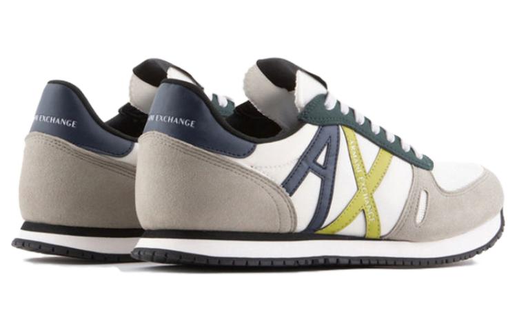 Armani Exchange Low Top Lace-Up 'Grey White' 圖 4