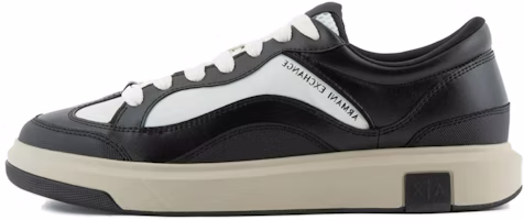 Armani Exchange Low Top Lace-Up Sneakers 'Black' XUX191XV7851N814 Armani Exchange Low Top Lace-Up Sneakers 'Black' XUX191XV7851N814