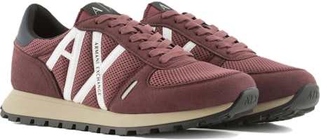 Armani Exchange Sepatu Rendah Tali 'Burgundy' XUX169XV6601A552 Lookbook Armani Exchange Sepatu Rendah Tali 'Burgundy' XUX169XV6601A552