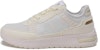 Armani Exchange Low Top Lace-Up 'Ivory Logo' kasut sneakers logo gading XUX090XV27600894