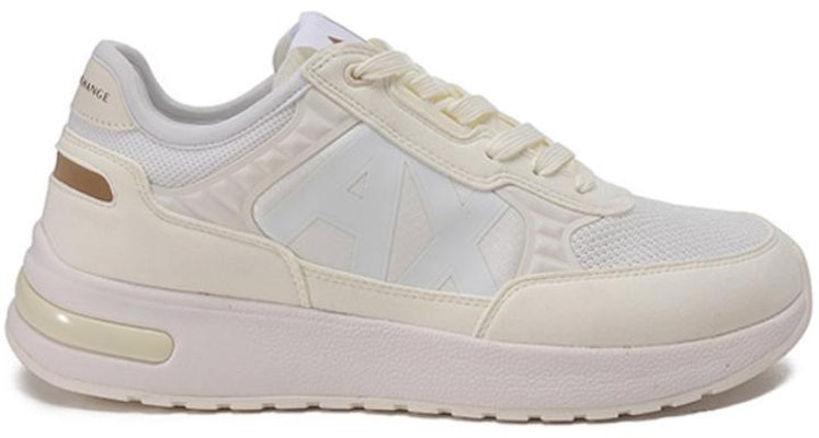 Armani Exchange Low Top Lace-Up 'Ivory Logo' XUX090XV27600894 Order Armani Exchange Low Top Lace-Up 'Ivory Logo' XUX090XV27600894