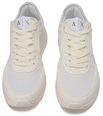 A|X ローカット アイボリーロゴ スニーカー XUX090XV27600894 Shop A|X ローカット アイボリーロゴ スニーカー XUX090XV27600894