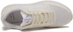 Purchase Armani Exchange Low Top Lace-Up 'Ivory Logo' kasut sneakers logo gading XUX090XV27600894