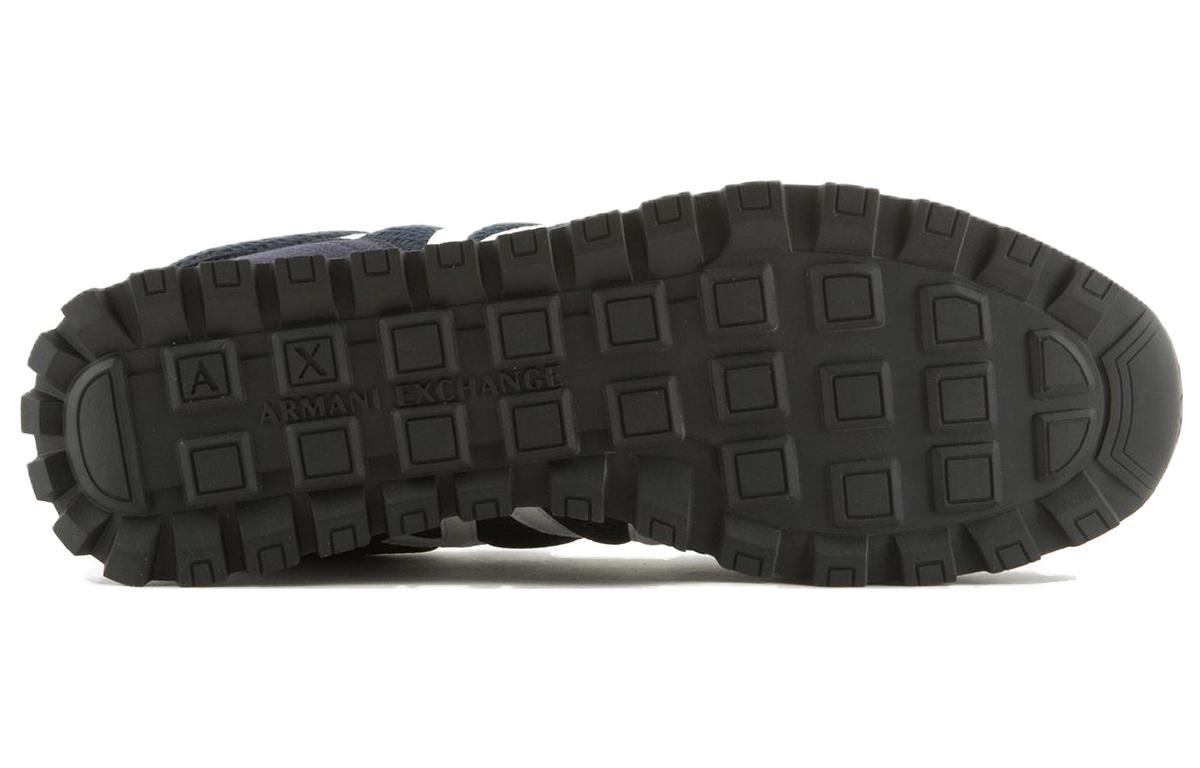 Purchase 아르마니 익스체인지 네이비 로우탑 스니커즈 XUX169XV6601N151