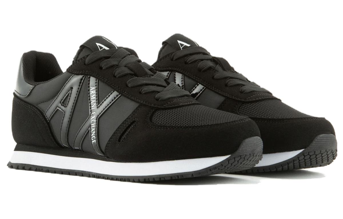 Armani Exchange Low-Top Sneaker 'Black' 圖 2