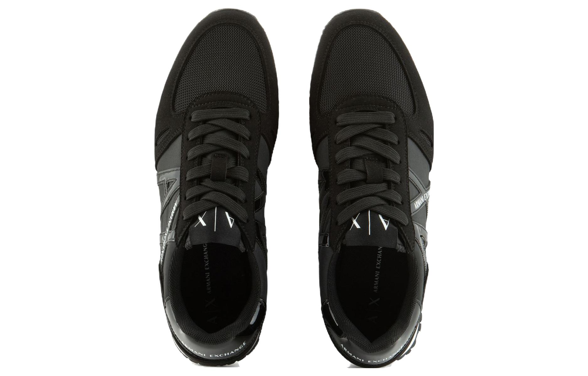 Armani Exchange Low-Top Sneaker 'Black' 圖 3