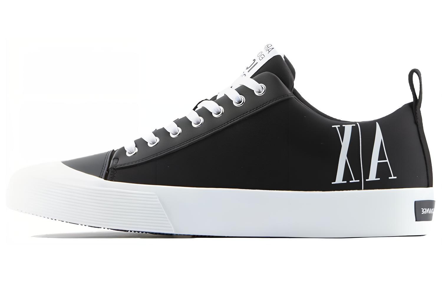 Armani Exchange Low Top Sneaker 'Black'