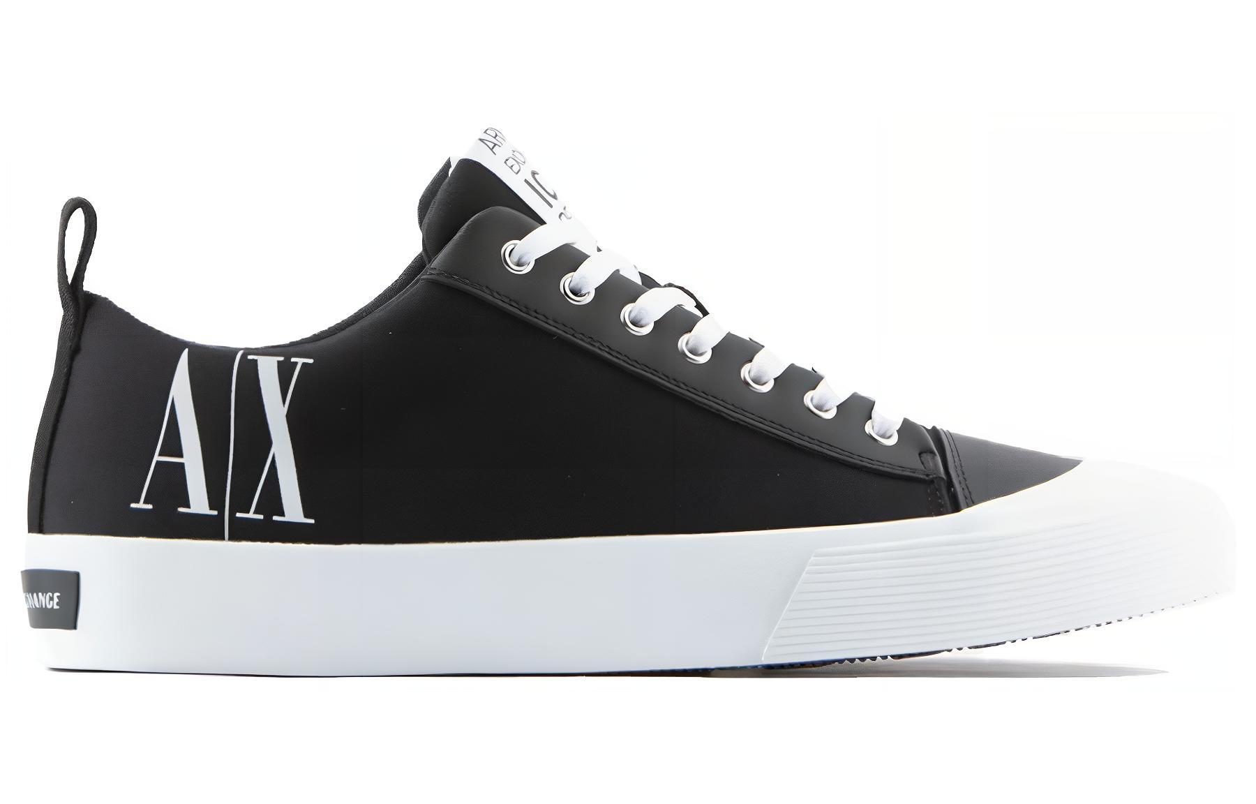 Armani Exchange Low Top Sneaker 'Black' 圖 2