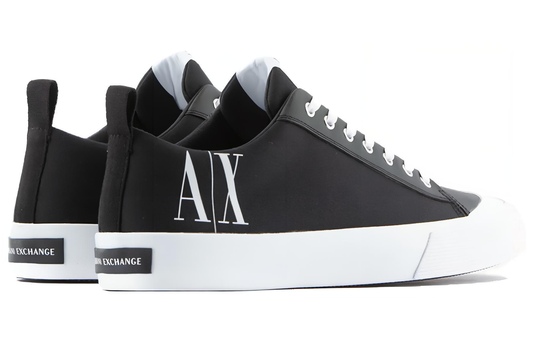 Armani Exchange Low Top Sneaker 'Black' 圖 4