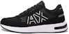 Armani Exchange Low Top Sneaker 'Black Fabric Patch' Lelaki Hitam Sneakers. XUX090XV27600002
