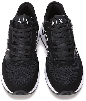 Armani Exchange Low Top Sneaker 'Black Fabric Patch' XUX090XV27600002 Shop Armani Exchange Low Top Sneaker 'Black Fabric Patch' XUX090XV27600002