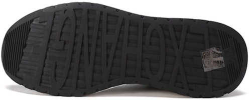 阿玛尼Exchange黑色织物补丁低帮运动鞋 XUX090XV27600002 Details for 阿玛尼Exchange黑色织物补丁低帮运动鞋 XUX090XV27600002