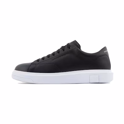 Armani Exchange Low Top Sneaker 'Black Simplicity'