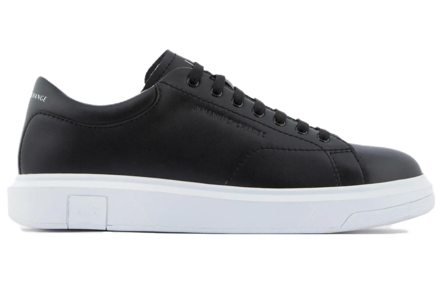 Order 阿玛尼交流低帮运动鞋‘黑色简约’ XUX123XV534100002