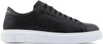 Order Armani Exchange Low Top Sneaker 'Black Simplicity' Kasut Rendah Hitam Simplicity XUX123XV534100002