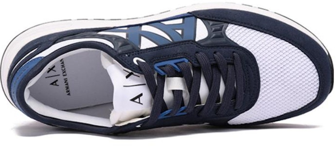 Armani Exchange Low-Top Sneaker 'Putih Biru Navy' XUX090XV276S563 Purchase Armani Exchange Low-Top Sneaker 'Putih Biru Navy' XUX090XV276S563
