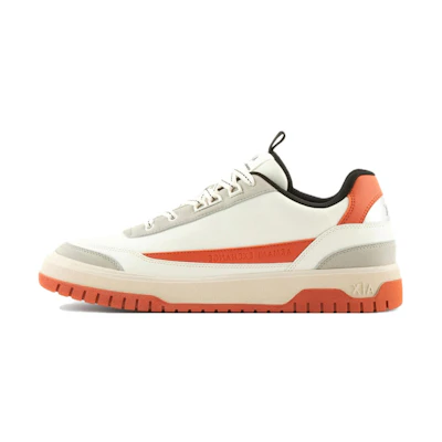 Armani Exchange Low Top Sneaker 'White Orange'