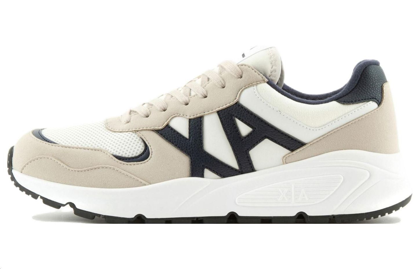 Armani Exchange Low-Top Sneakers 'Beige'