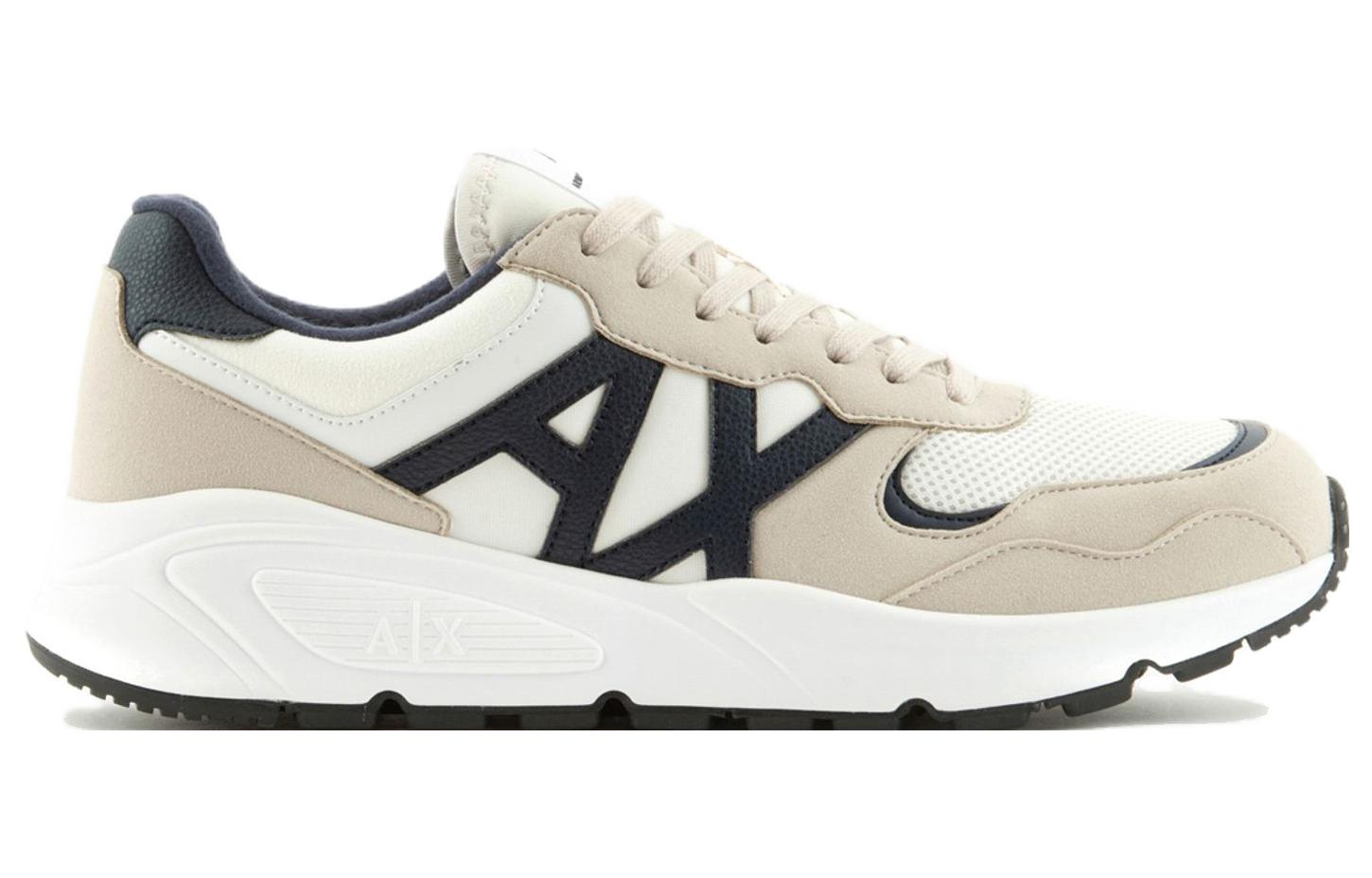 Armani Exchange Low-Top Sneakers 'Beige' 圖 2