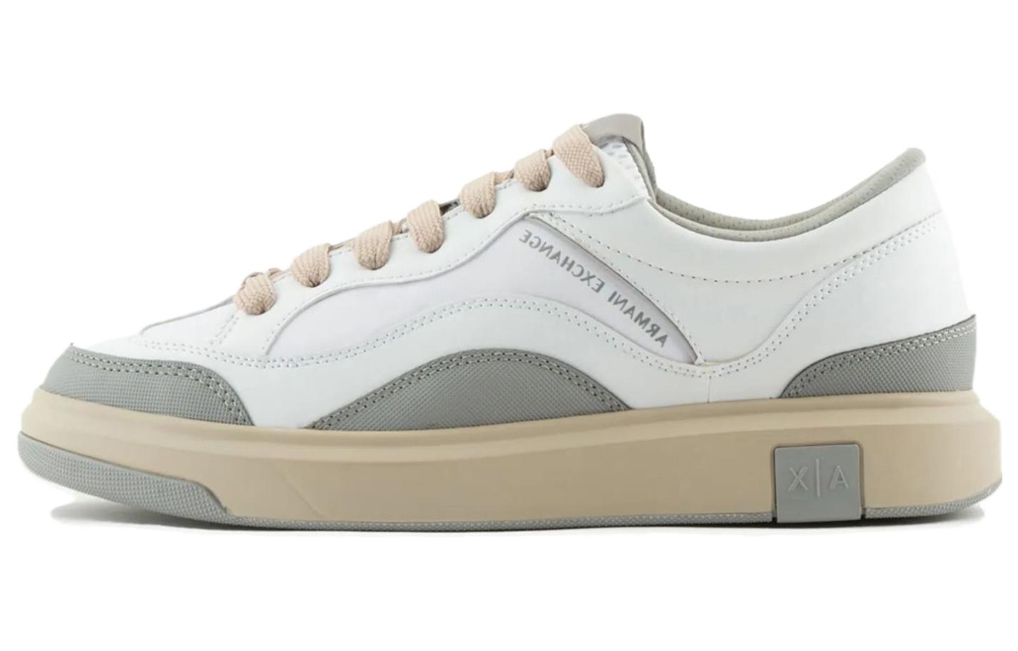 Armani Exchange Low Top Sneakers 'Light Brown'