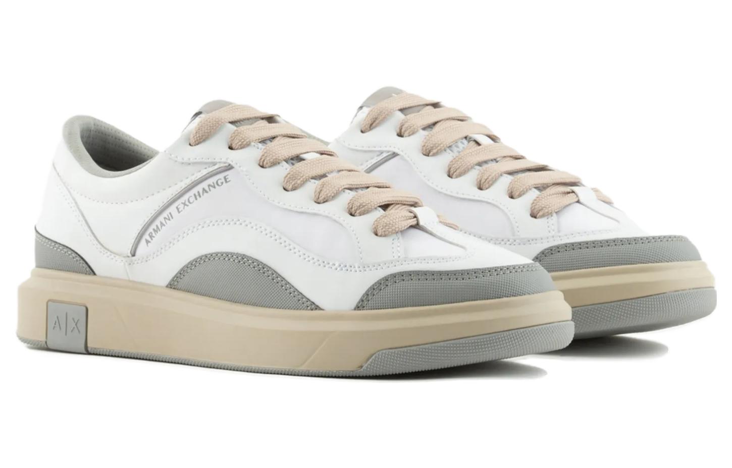 Armani Exchange Low Top Sneakers 'Light Brown' 圖 2