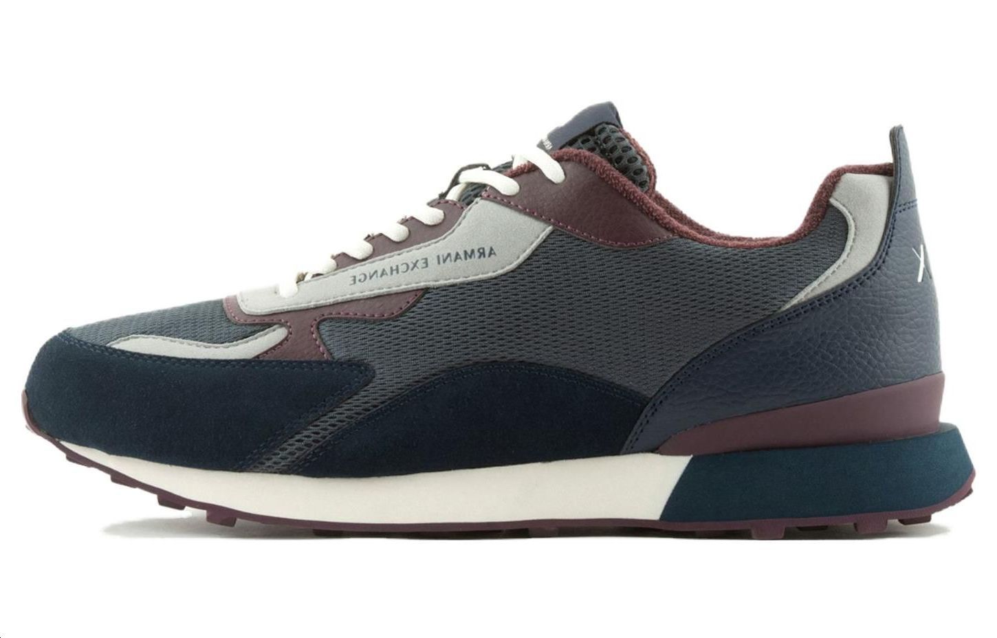 Armani Exchange Low-Top Sneakers 'Simple Blue'