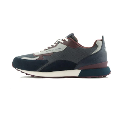 Armani Exchange Low-Top Sneakers 'Simple Blue'