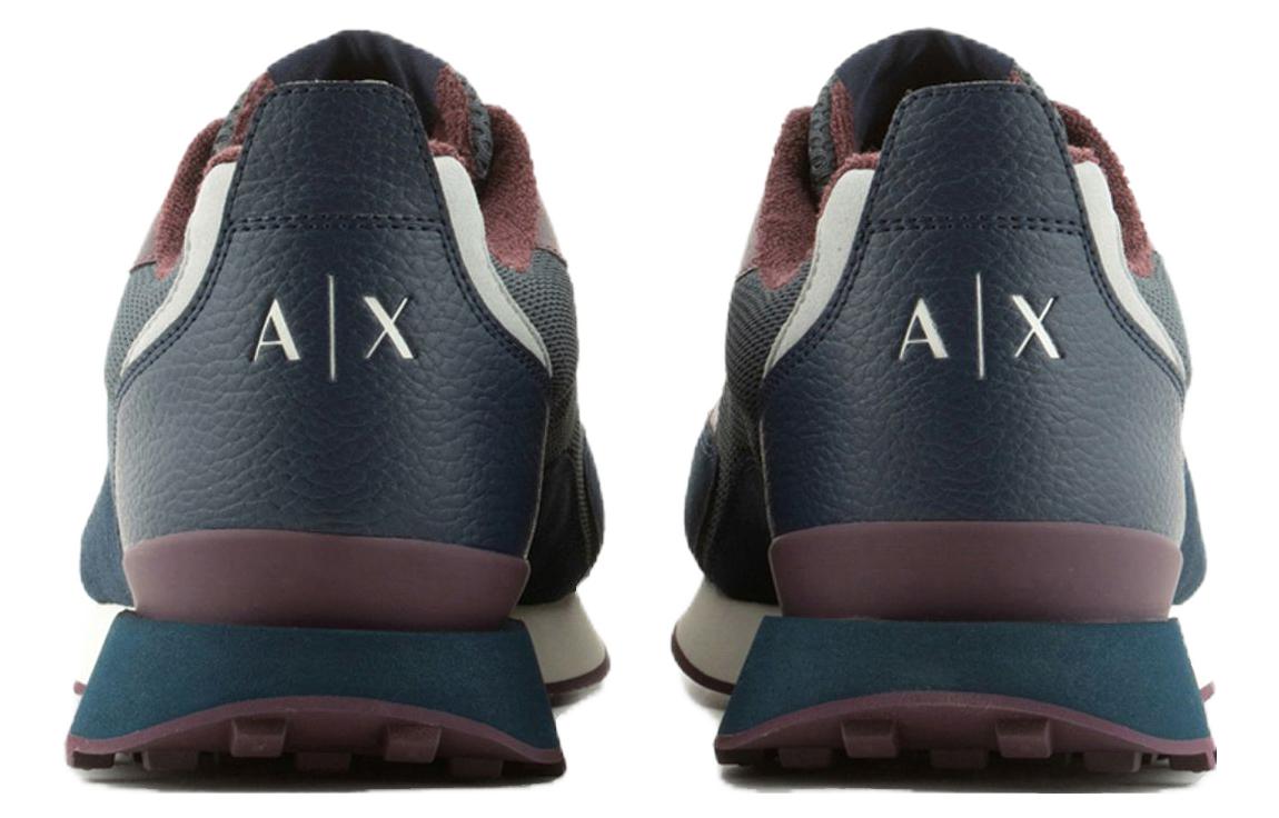 Armani Exchange Low-Top Sneakers 'Simple Blue' 圖 5