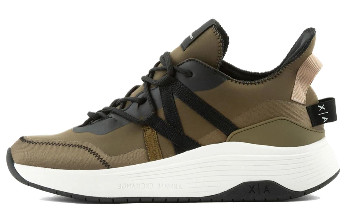 Armani Exchange Low Top Thick Sole 'Green' XUX187XV7741Q482