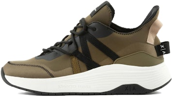 Armani Exchange Low Top Thick Sole 'Green' XUX187XV7741Q482 Armani Exchange Low Top Thick Sole 'Green' XUX187XV7741Q482