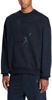 Armani Exchange 深藍字母圖案長袖圓領運動衫 6RZMAM-ZJ9KZ-1510 Purchase Armani Exchange 深藍字母圖案長袖圓領運動衫 6RZMAM-ZJ9KZ-1510