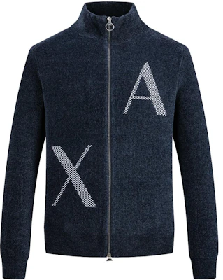 Armani Exchange 深藍高領Logo外套 6RZE2B-ZM3HZ-1510 Buy Armani Exchange 深藍高領Logo外套 6RZE2B-ZM3HZ-1510
