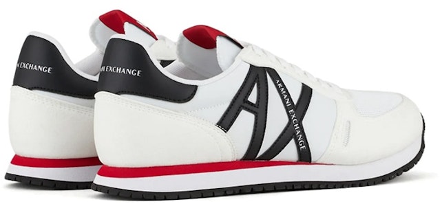 Armani Exchange Nylon Lace-Up 'Putih Hitam Merah' XUX017XCC681K488 Shop Armani Exchange Nylon Lace-Up 'Putih Hitam Merah' XUX017XCC681K488