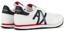 Shop Armani Exchange Nylon Lace-Up 'Putih Hitam Merah' XUX017XCC681K488
