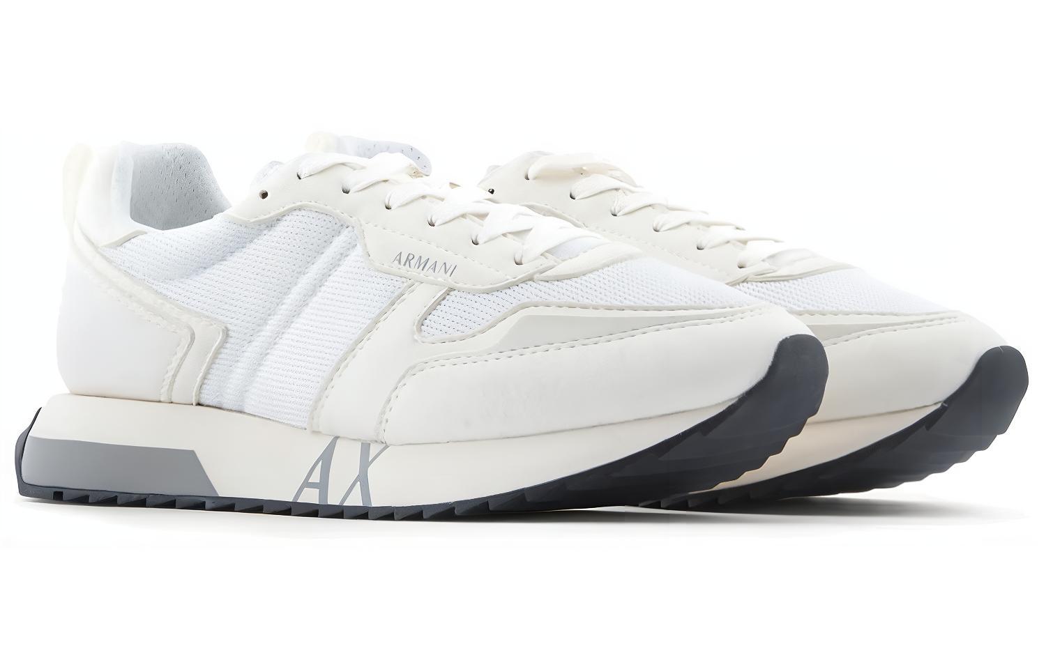 Armani Exchange Nylon Low-Top Sneakers 'Sleek All-Match' 圖 3