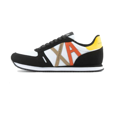 Armani Exchange Nylon Low 'Black White CMFT'