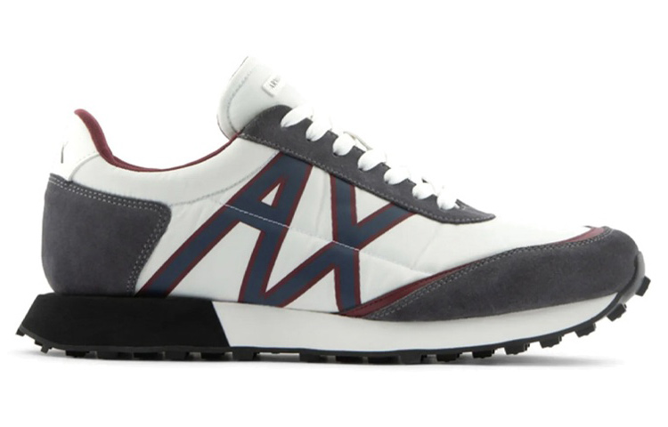 Armani Exchange Nylon Low 'Simple Versatile White Black' 圖 2