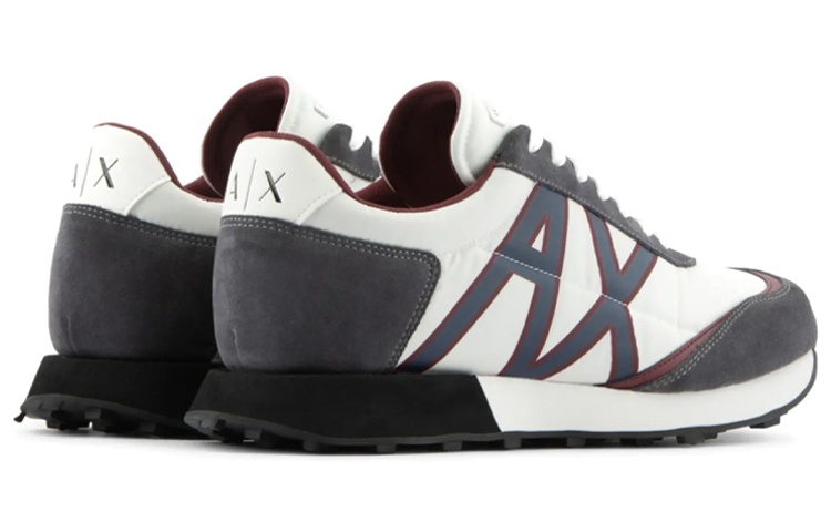 Armani Exchange Nylon Low 'Simple Versatile White Black' 圖 4