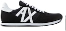 Order Armani Exchange Nylon Mesh Kulit Rendah 'Black Fashion' XUX017XCC681K489