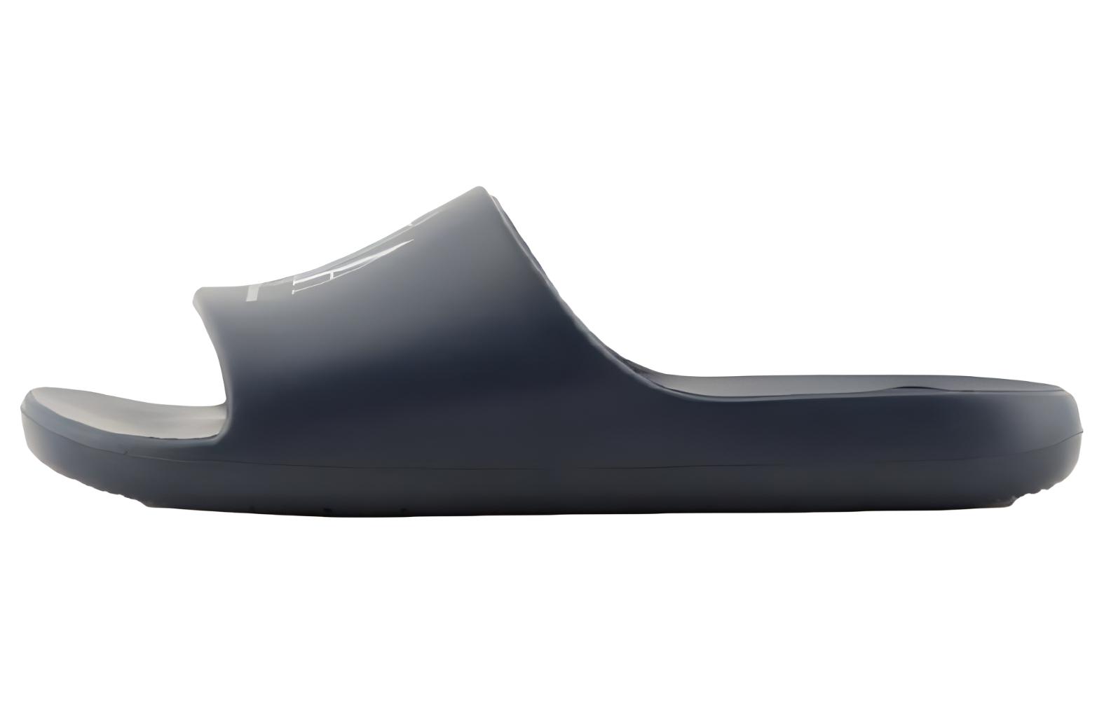 ARMANI EXCHANGE Open-Toe Slide Sandals Black XUP012XV675K487