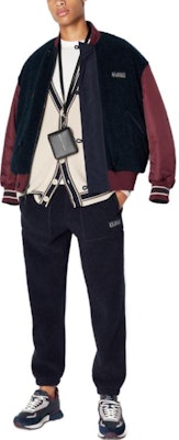 Armani Exchange 雙面配色拼接字母棉外套 海軍藍. 6RZB27-ZNJ7Z-45AG Shop Armani Exchange 雙面配色拼接字母棉外套 海軍藍. 6RZB27-ZNJ7Z-45AG